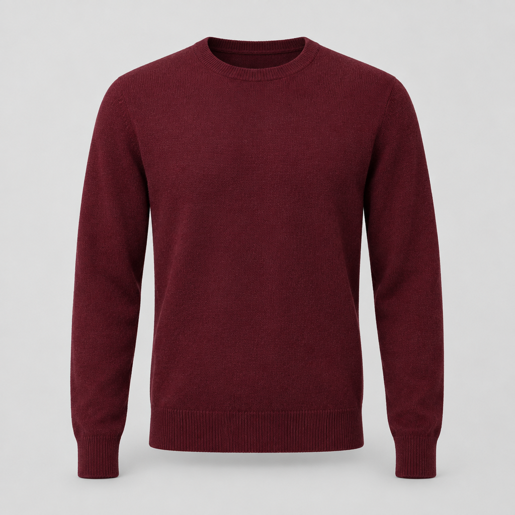 Zova Lambswool Crew Sweater