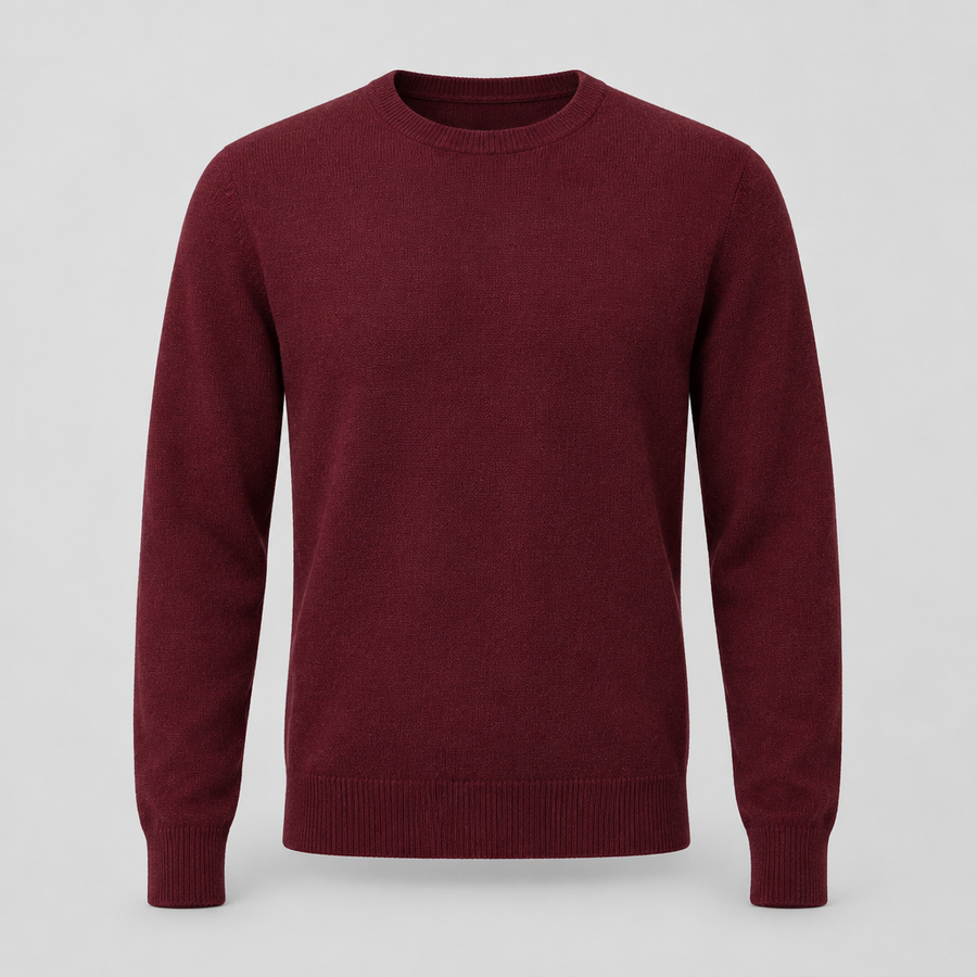 Zova Lambswool Crew Sweater