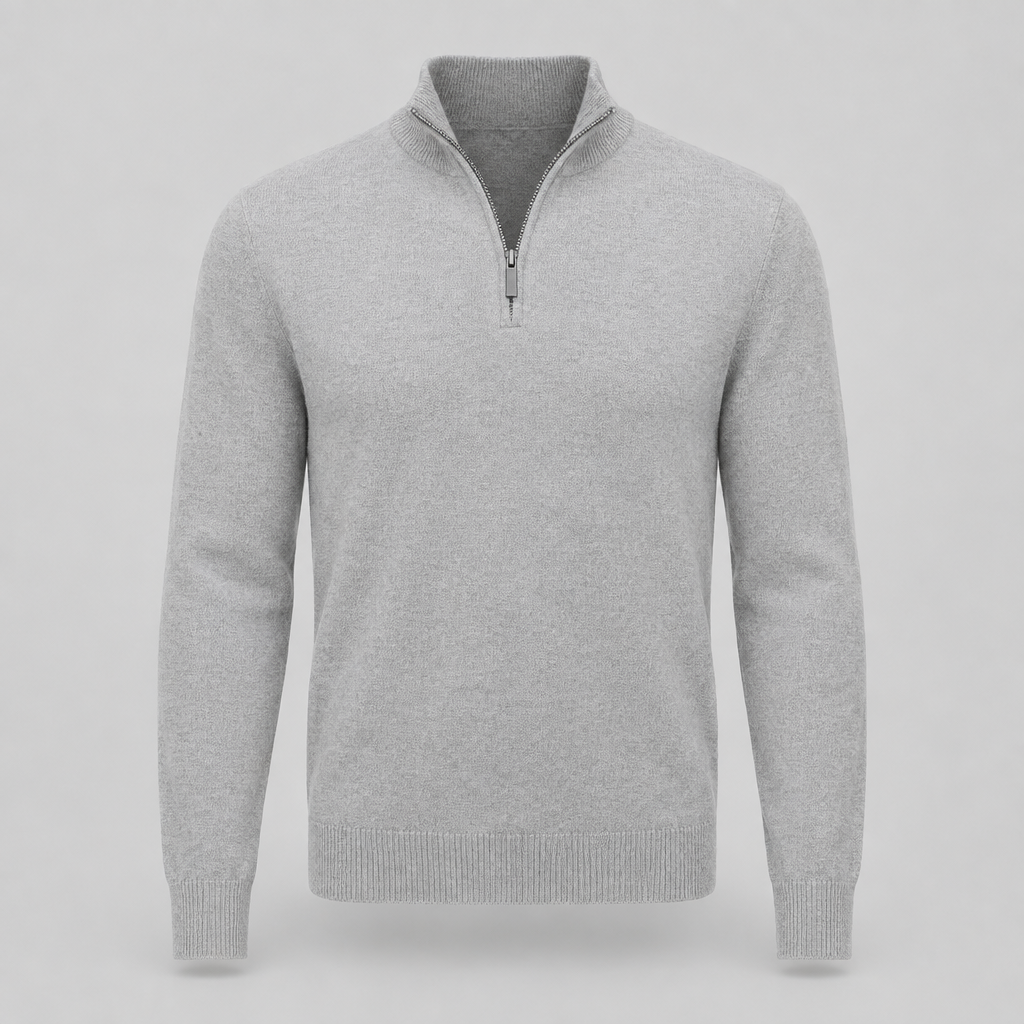 Zova Cashmere-Blend Half-Zip