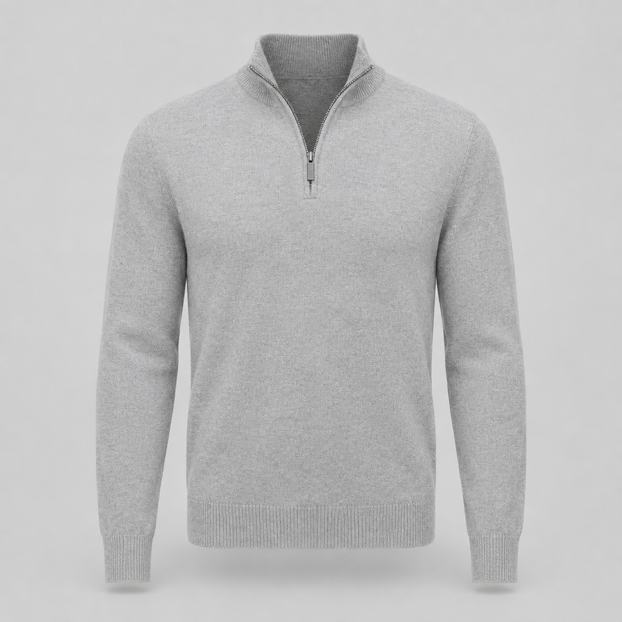 Zova Cashmere-Blend Half-Zip