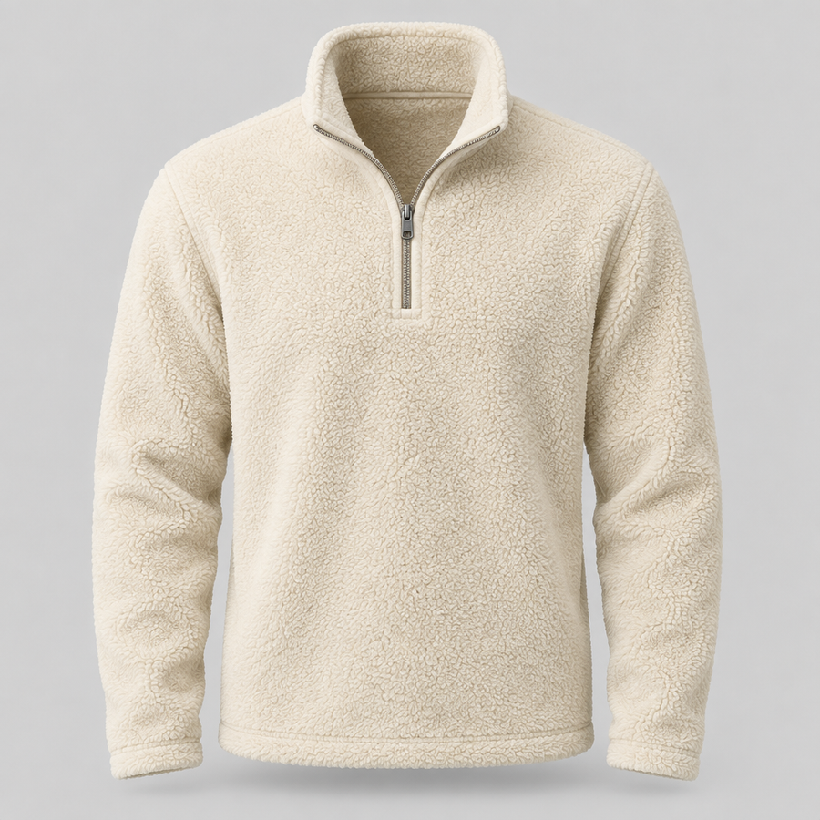 Zova Sherpa-Lined Half-Zip