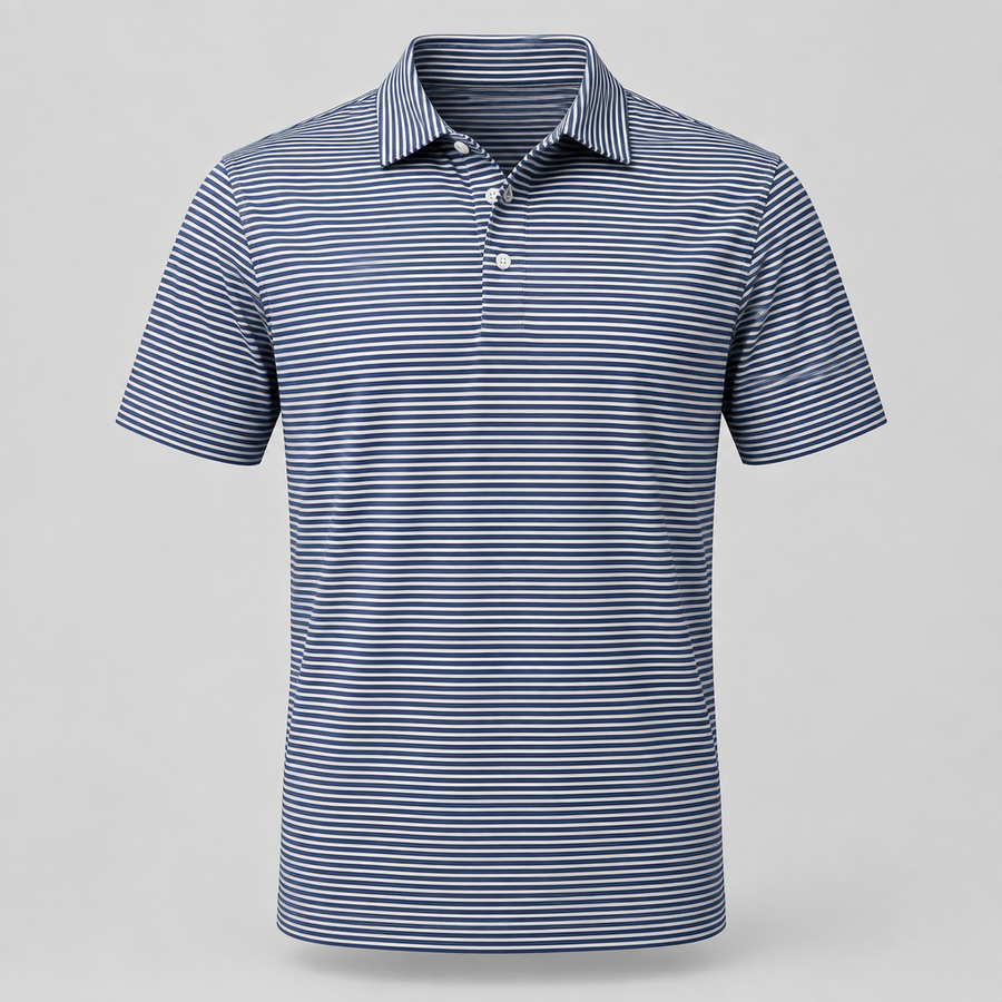 Zova Striped Tour Polo
